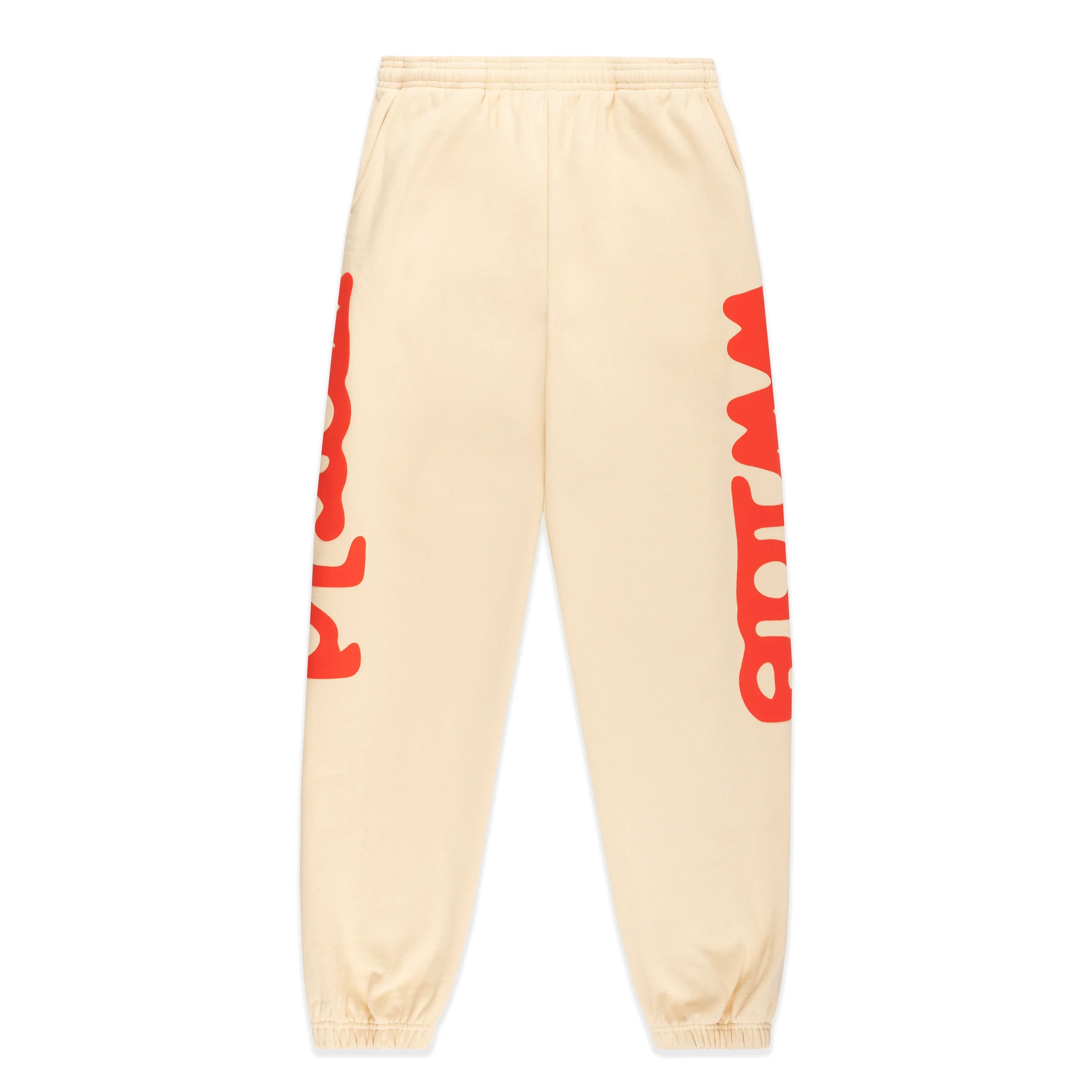 Sp5der Beluga Sweatpants Cream/Red